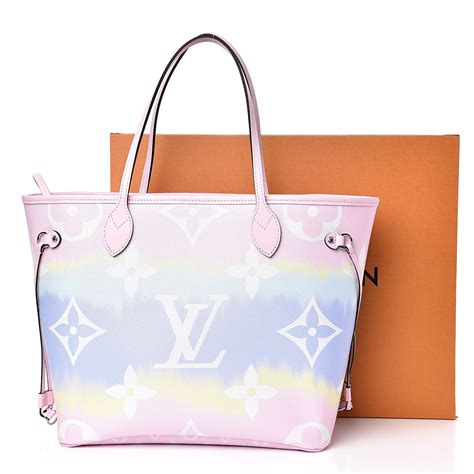 louis vuitton escale neverfull mm|Louis Vuitton Neverfull LV Escale MM Pastel .